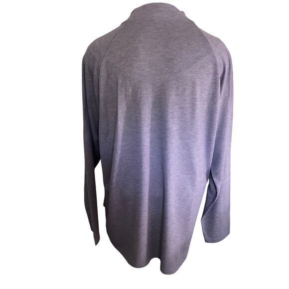 Copper Fit Women's Purple Blouse Size XXL Asymmetrical collar - Picture 2 of 10